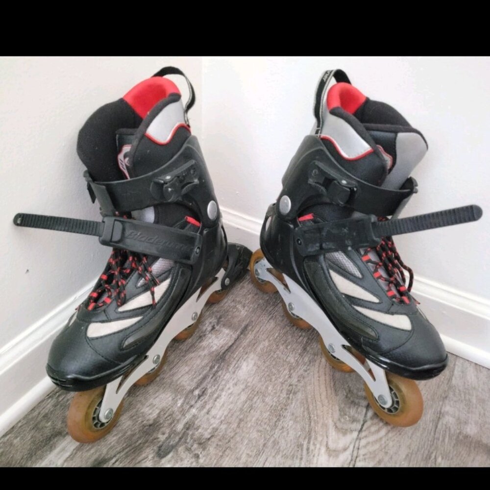 Mens Bladerunner Verve Dynamic Fit Pair Of Rollerblades In Size 11 Black And Red